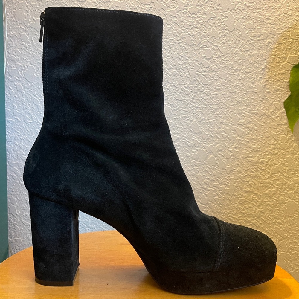 Free People Black Suede Boots - Picture 13 of 15